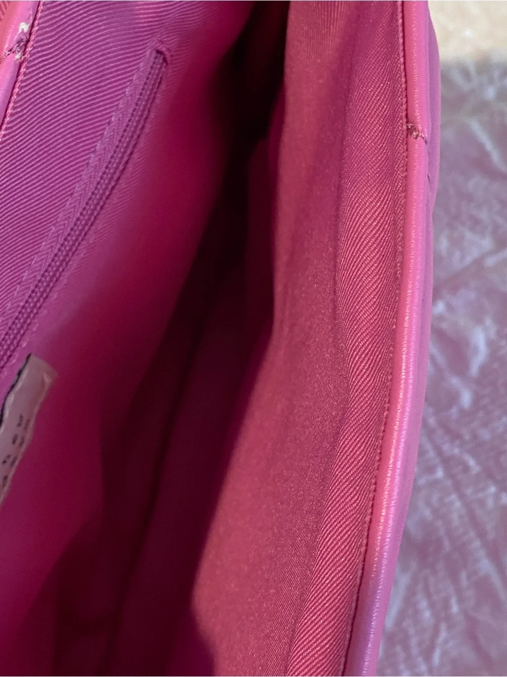 a new day Hot Pink Quilted Crossbody Shoulder Bag